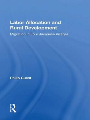 cover image of Labor Allocation and Rural Development